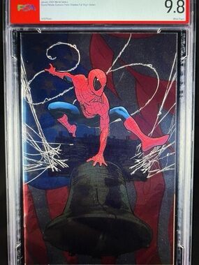 2026 Marvel 1776 Spider-man cover Comic Book, PSA Graded 9.8